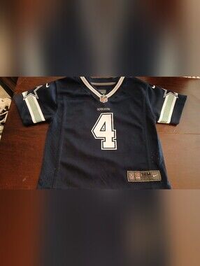 Nike Dallas Cowboys #4 PRESCOTT NFL Authentic Football Jersey - Size 18 MONTHS